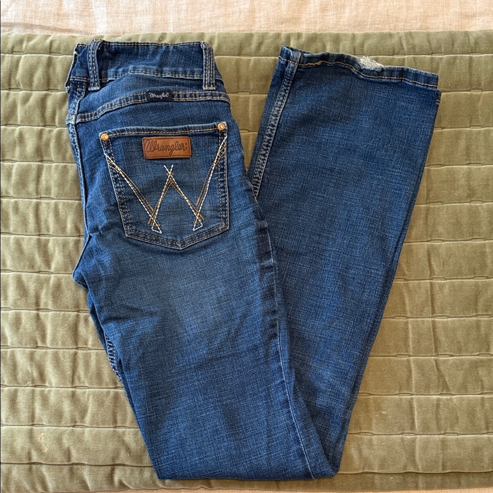 Wrangler Women's Classic Indigo boot cut jean